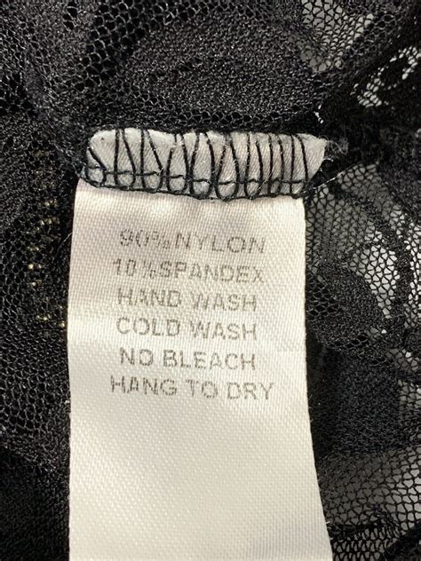 Vintage Entry Lingerie Teddy Snap Crotch Bodysuit Nig Gem