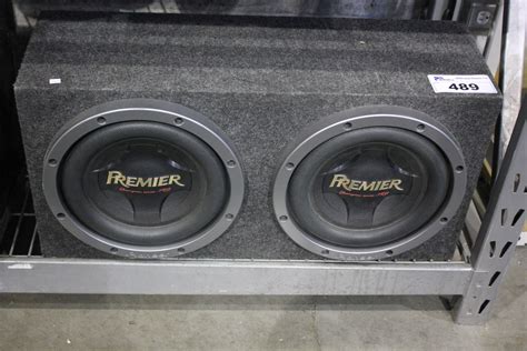 Pioneer Premier Champion Series Pro Subwoofers Able Auctions