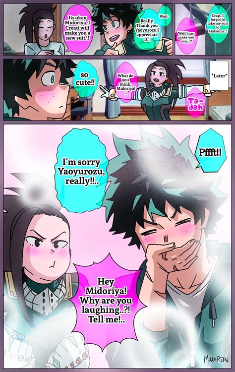 An Anime Comic Strip With Two People Talking To Each Other