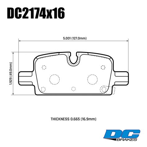 DC2174 Brake Pad Set