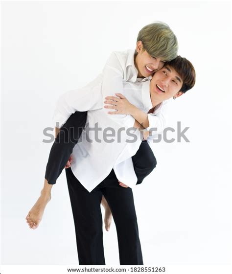 Happy Asian Homosexual Men Gay Couples Stock Photo Shutterstock