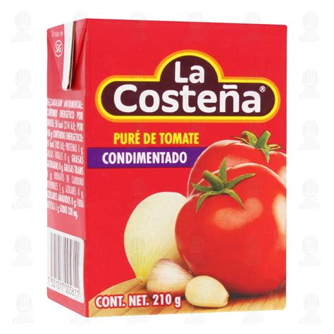 Puré de Tomate La Costeña Condimentado 210 gr