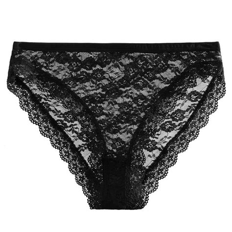 Cutebyte Lace Sexy Panties For Women Breathable Comfortable Briefs Perspective Female Lingerie