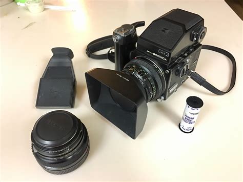 My second Bronica. The first one broke my heart. This one came with an