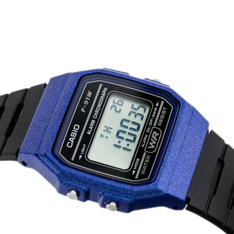 Reloj Casio Digital Negro Azul Hombre F Wm Adf Comsucre Online