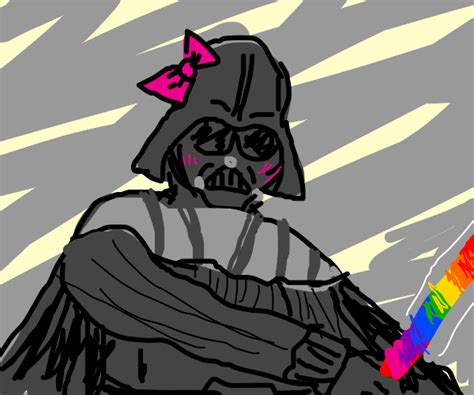 Trans Gay Darth Vader Drawception