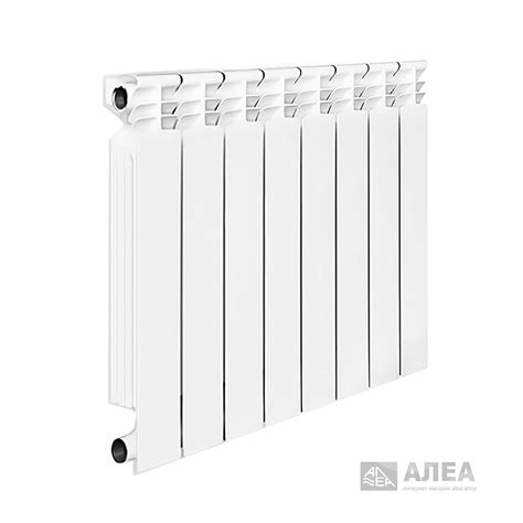 Радиатор биметаллический 4 секции 500/80 оазис купить в Сочи