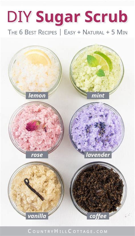 The Best Diy Sugar Scrub Recipes For Glowing Skin And T Giving Recette Gommage Au Sucre