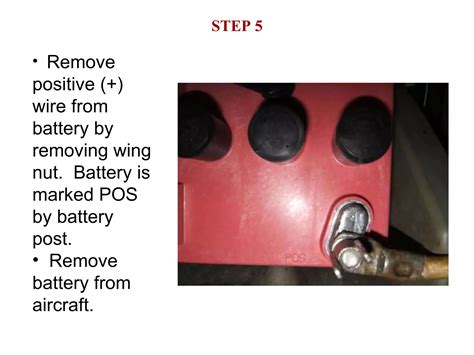 install aircraft battery