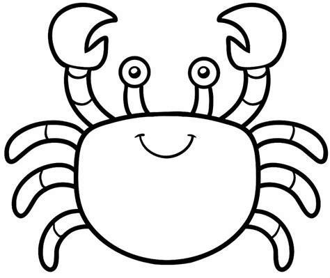 Desenho De Caranguejo - 30+ Desenhos de Caranguejo para colorir - Pop Lembrancinhas