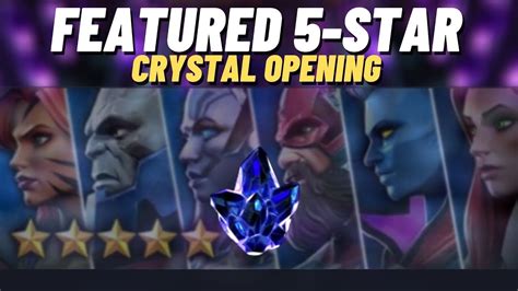 1x Featured 5 Star Crystal Opening Marvel Contest Of Champions Youtube