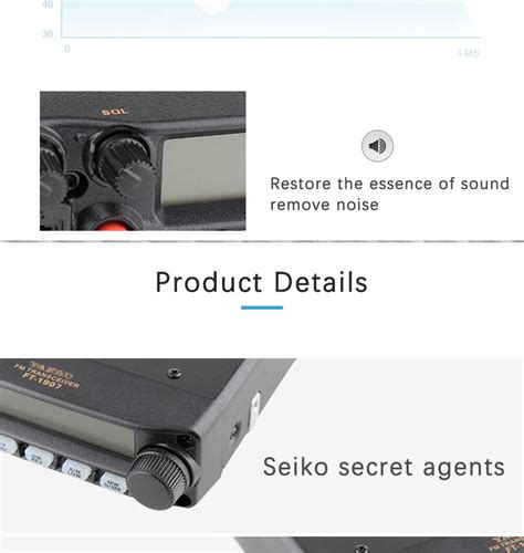 Yaesu FT-1907R 55W 400-470MHz UHF FM Transceiver Car Mobile Radio ...