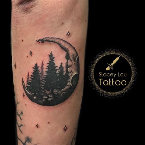 Updated 40 Symbolic Crescent Moon Tattoos August 2020