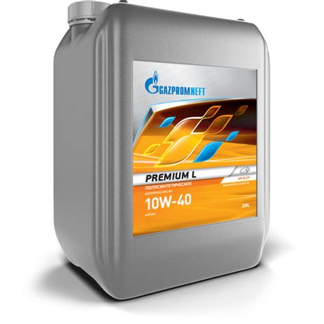 Масло моторное Gazpromneft 10W-40 Полусинтетическое - купить в интернет ...