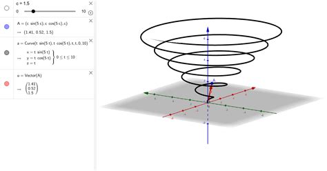 Vector Spiral – GeoGebra