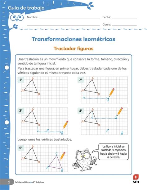 Transformaciones Isom Tricas Y Simetr A B Sico Profe Social