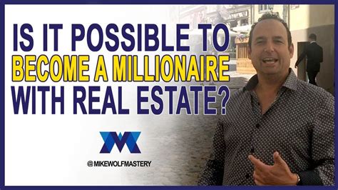 Is It Possible To Become A Millionaire With Real Estate 💰💰💰 Must Watch