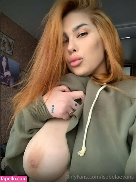 Isabelaevans Isabellasigns Nude Leaked Onlyfans Photo Fapello