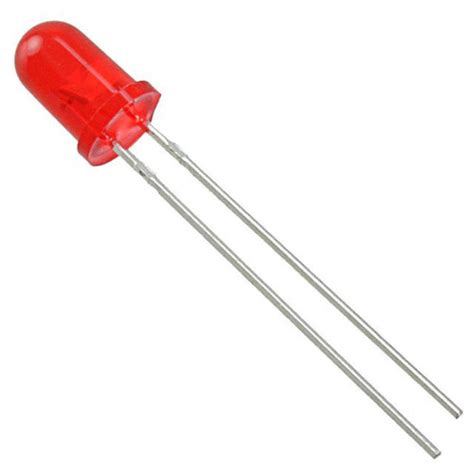 Jual Led Merah Red 5mm Diffused Kota Surabaya Tentronik Tokopedia