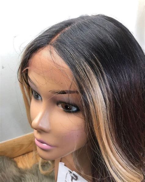 22 Black Brown Blonde Lace Front Wig Nwt Large Front Part Etsy