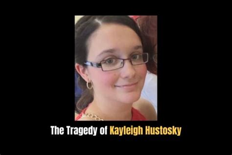 Unveiling The Tragedy Of Kayleigh Hustosky: A Painesville Tale Of Loss And Mystery 🌹 – Stagbite