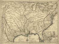 Carte De La Louisiane Et Du Cours Du Mississipi I E Mississippi