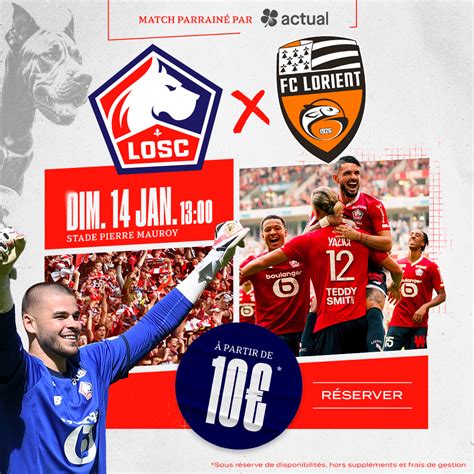 Lorient-bretagne Sud X Losc - LOSC-Lorient : vos informations pratiques | LOSC