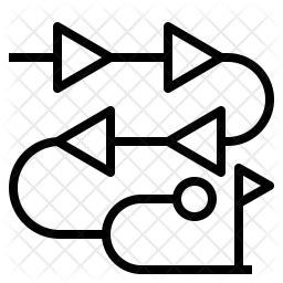 process flow icon    style