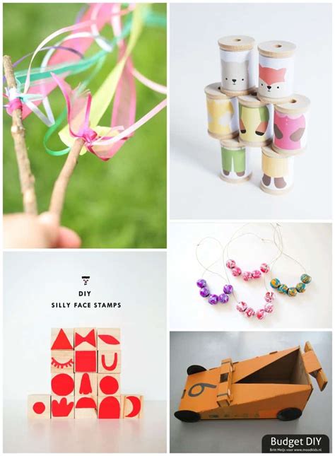 40 HANDMADE TOYS FOR KIDS USING LESS THAN 6 ITEMS