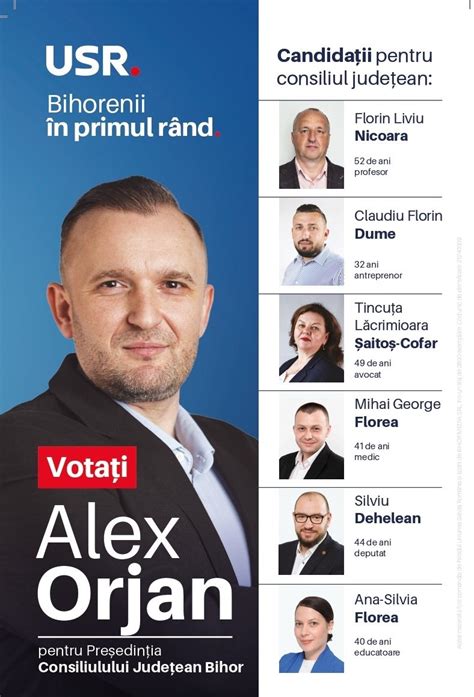 Vota I Usr Pentru O Noua Voce In Consiliul Jude Ean