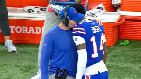 Bills Stefon Diggs Explains Why Sean Mcdermott Had To Calm Him Down Vs