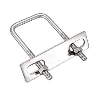 Uxcell Square U Bolts Mm Inner Width Stainless Steel M