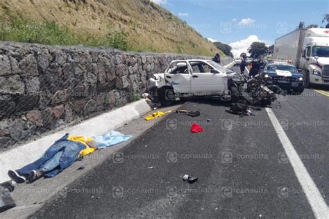 Caos En La Amozoc Perote Por El Choque Frontal De Dos Camiones E