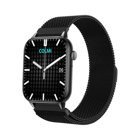 Smartwatch Colmi C60 black metal - Style Store