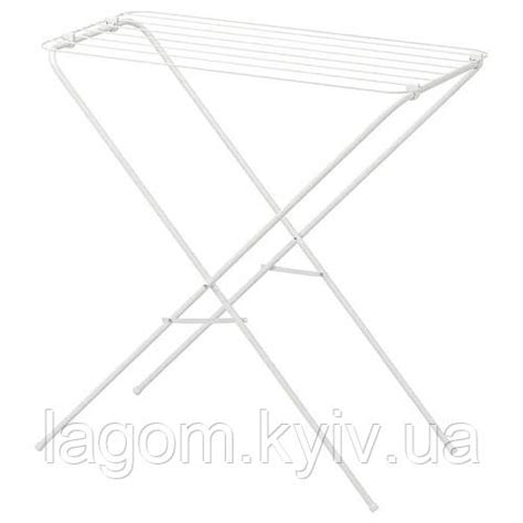 Сушилка для одежды IKEA напольная металлическая белая сушка для вещей ...