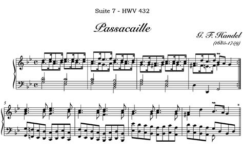 亨德尔G小调第七键盘组曲帕萨卡利亚舞曲 HWV 432Pierre Bastien Midali 哔哩哔哩 bilibili