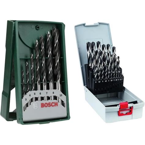 Bosch Pces Kit De Forets Bois H Lico Daux Mini X Line Bosch