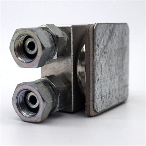 Locknlube Magnetic Grease Fitting Relocation Block Locknlube