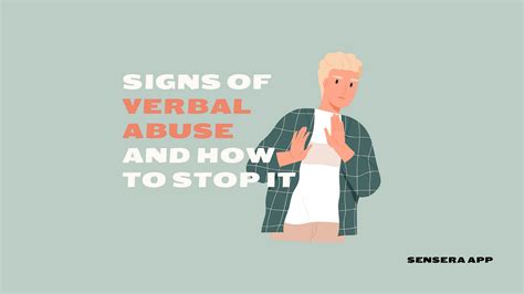 3 Signs Of Verbal Abuse And How To Stop It By Sensera App Cbt