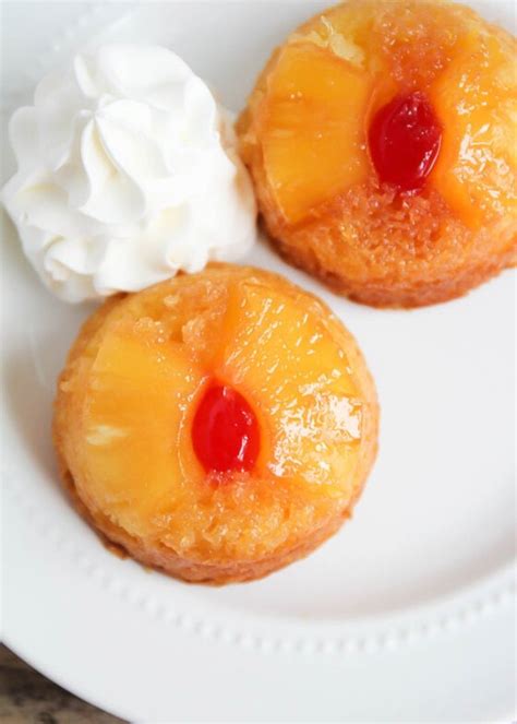 Pineapple Upside Down Cupcakes Recipe Lil Luna