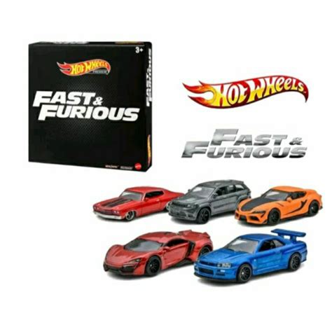 Jual Hot Wheels Premium Fast And Furious Satuan Pcs Nissan Skyline Gt R R Toyota Gr Supra