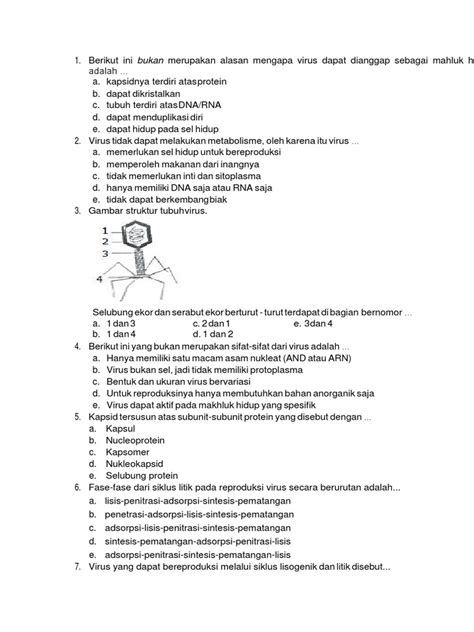 Soal Virus Pdf