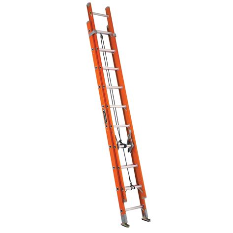 Louisville FE3220 Fiberglass Extension Ladder Type IA With 300 Pound