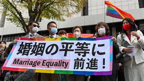 Japan Court Upholds Ban On Same Sex Marriage But Raises Rights Issue BBC News
