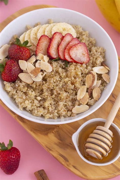 Microwave Quinoa Breakfast Bowl Recipe Mind Over Munch