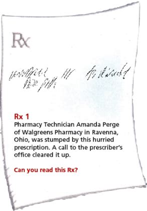 Hand Written Medrol Dose Pack Prescription Writing