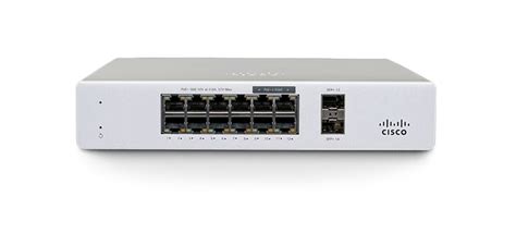 MS130 12X HW Meraki MS130 12X Cloud Mgd 8GE 4x 2 5GE 240W PoE