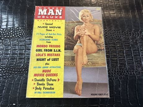Adultstuffonly Summer Modern Man Deluxe Vintage Adult Magazine Nude Movie Issue