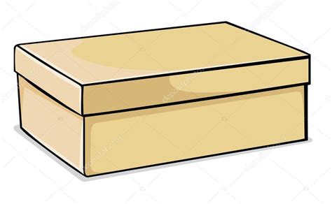 Vector Shoe Box With Lid Stock Vector By ©nikiteev 27799535