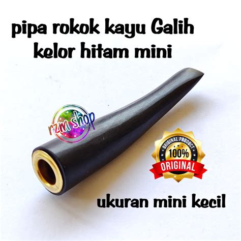 Jual Pipa Kayu Padud Cangklong Once Kayu Galih Kelor Hitam Mini Super